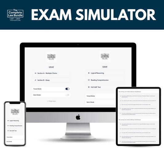 Digital Exam Simulator - LSAT & LNAT